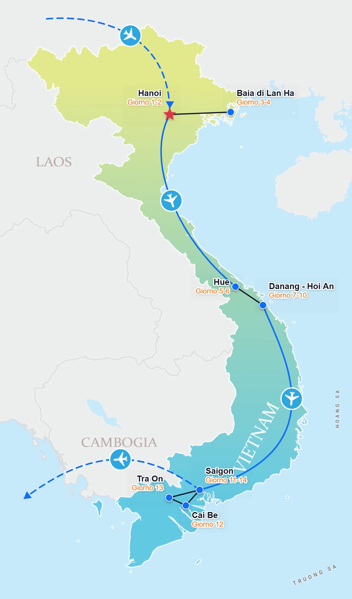 tour map