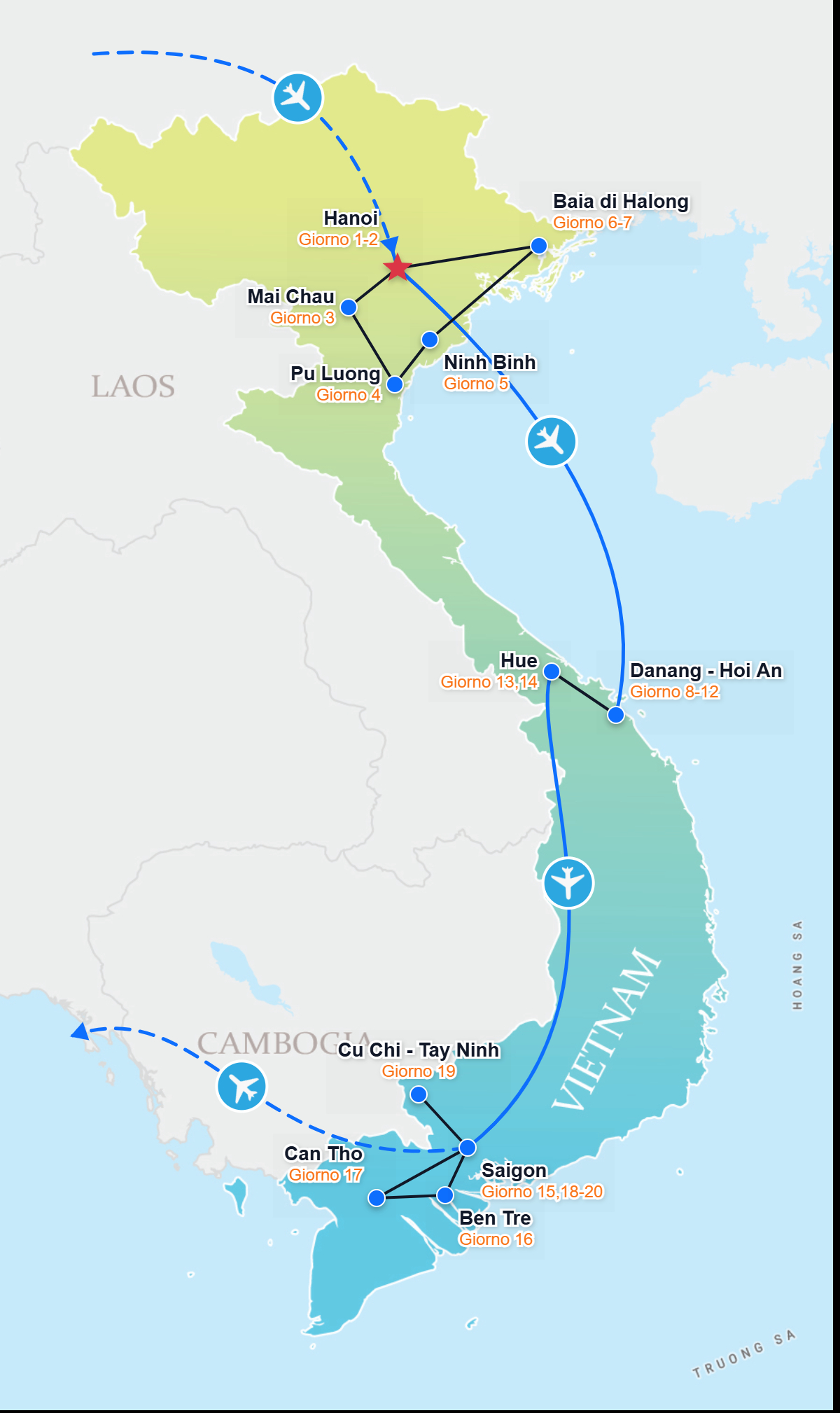 tour map