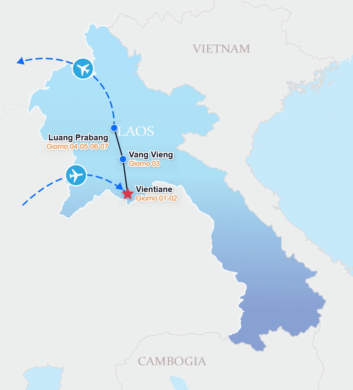 tour map