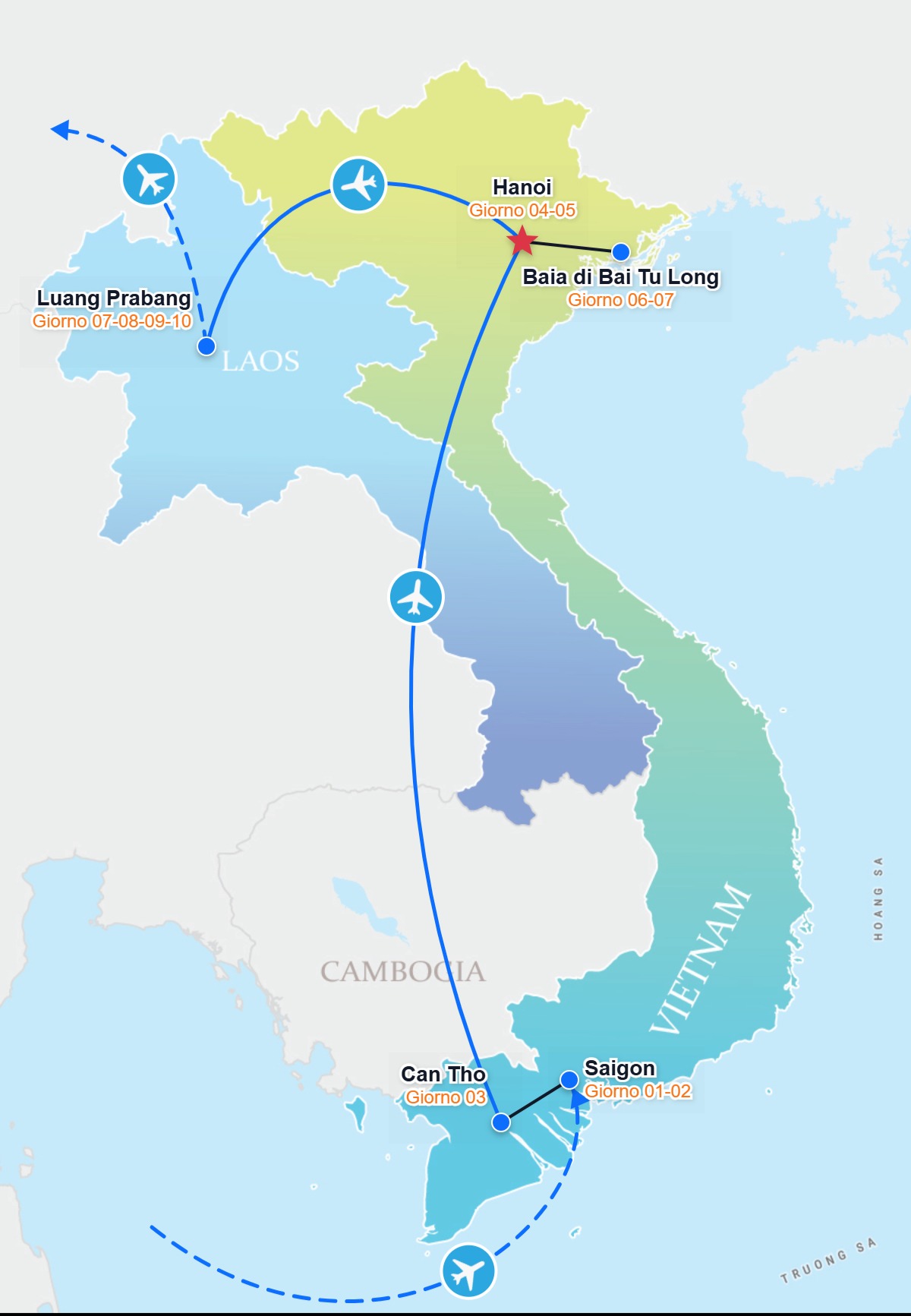 tour map