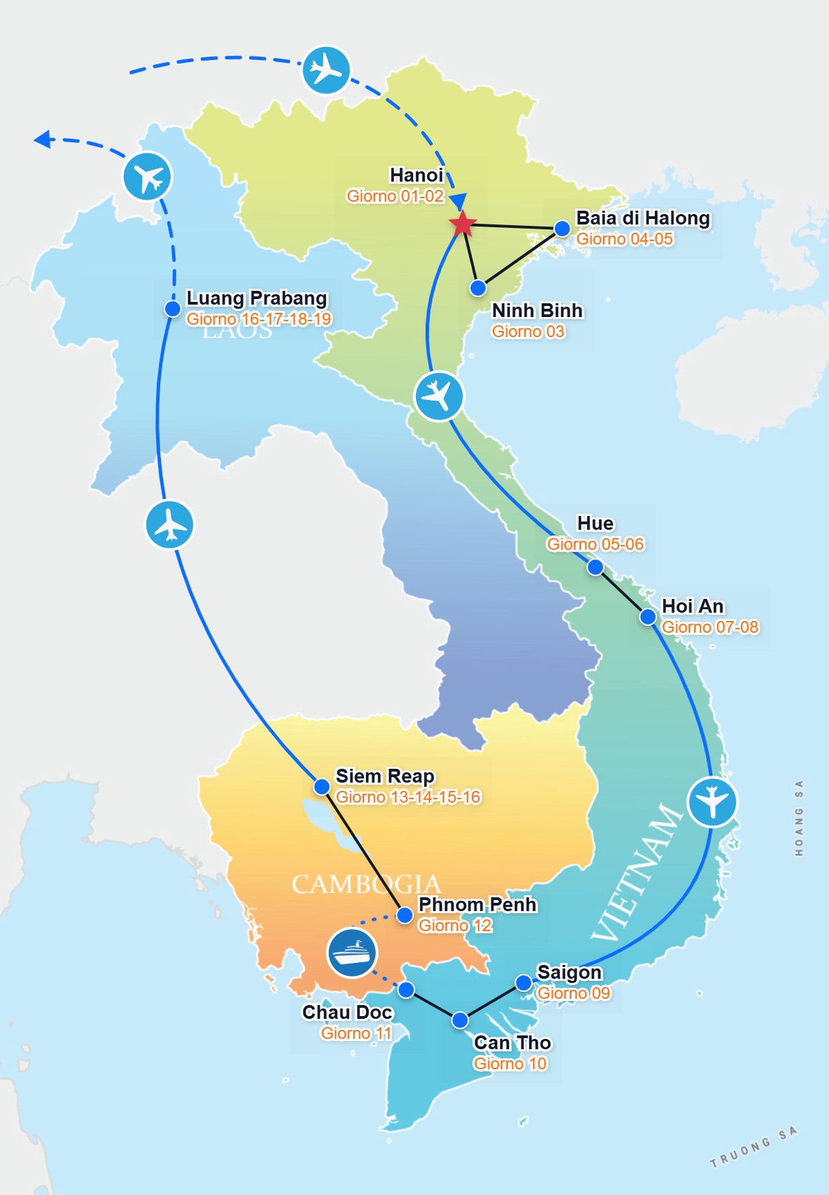 tour map