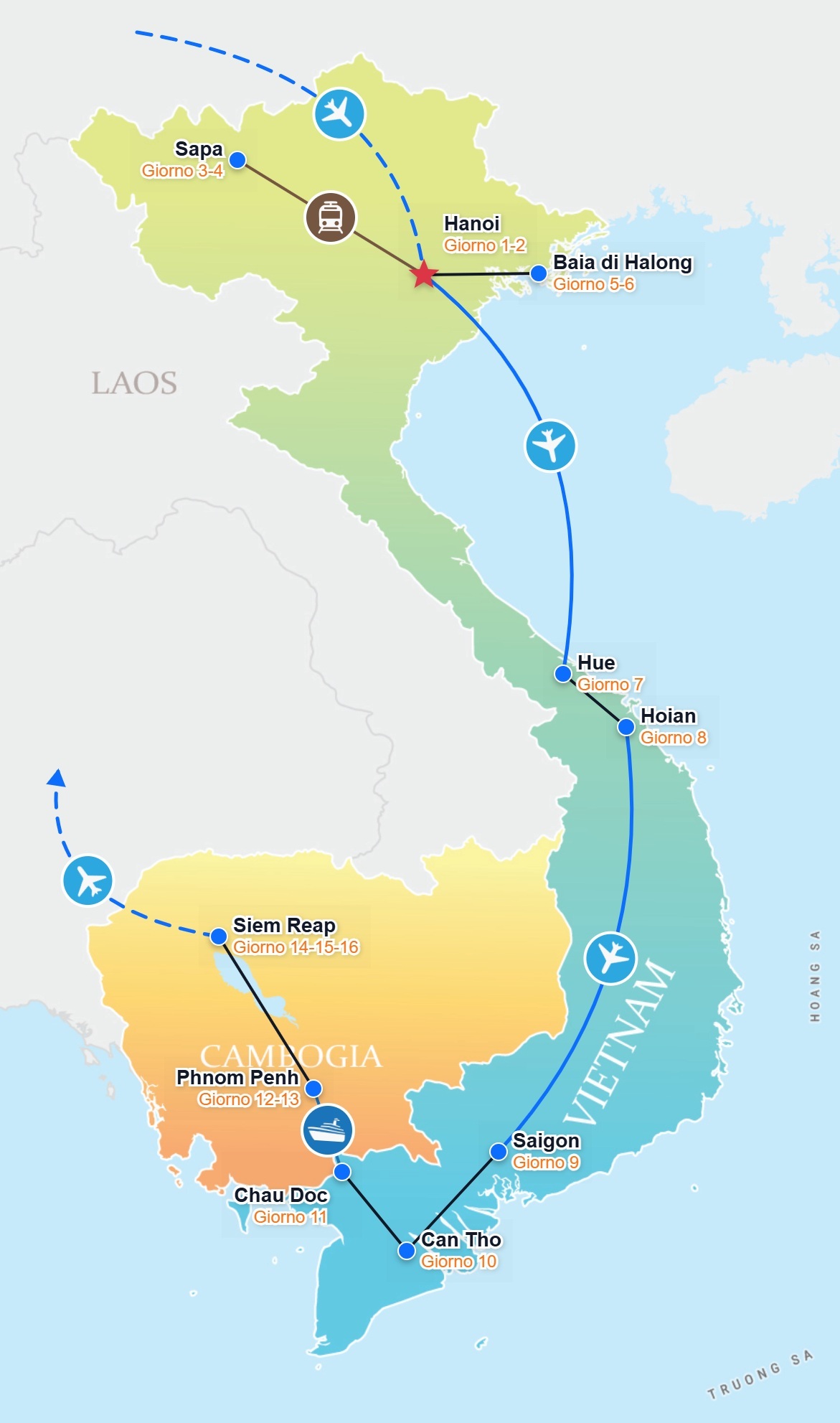 tour map