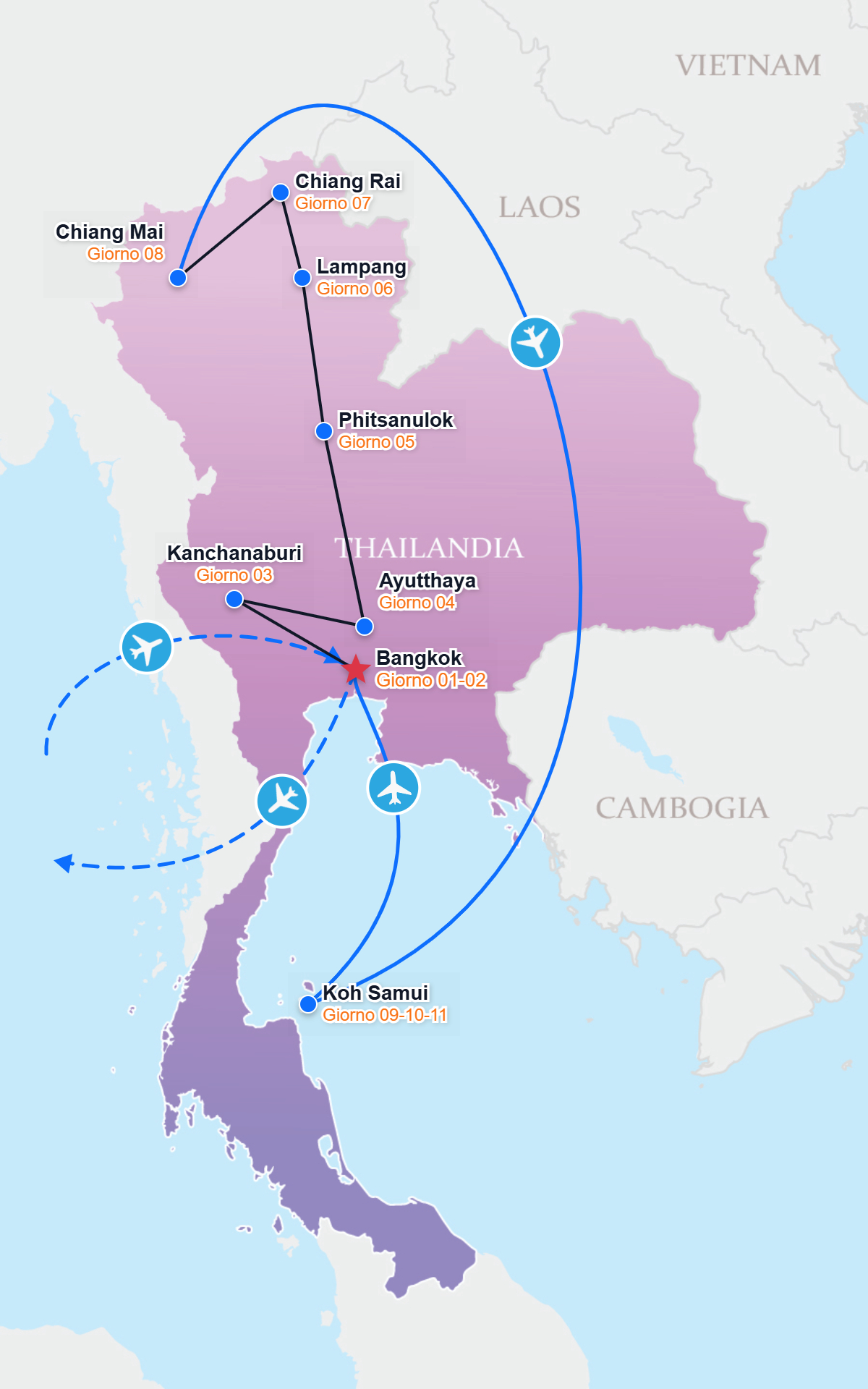 tour map