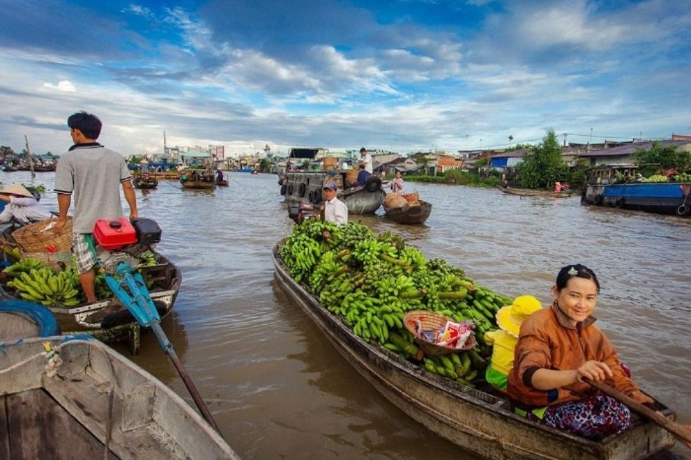 Mercato-galleggiante-di-Phong-Dien