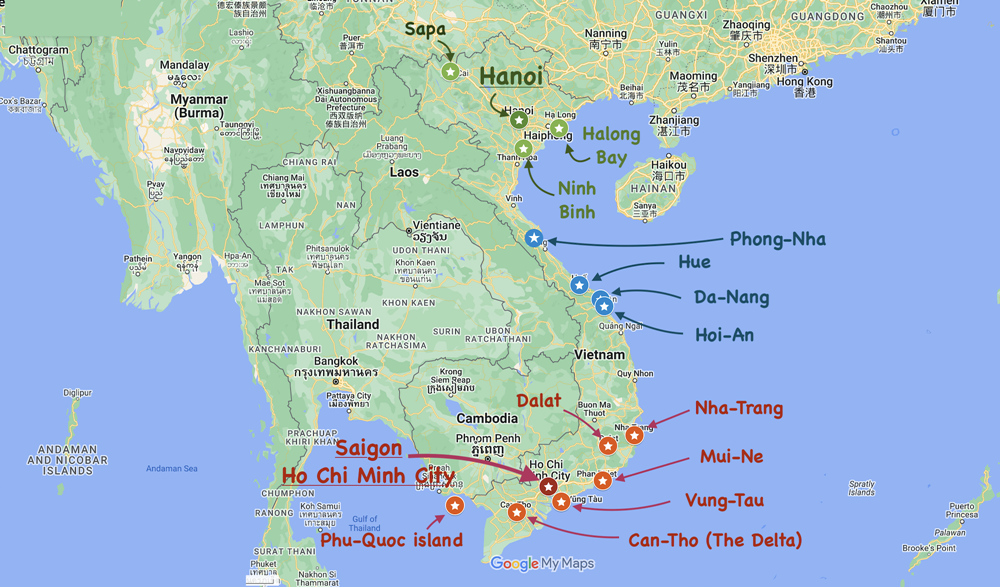 Dove si trova Vietnam?