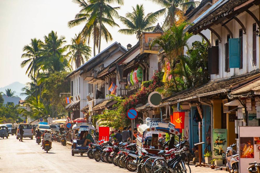 tuk tuk Luang Prabang