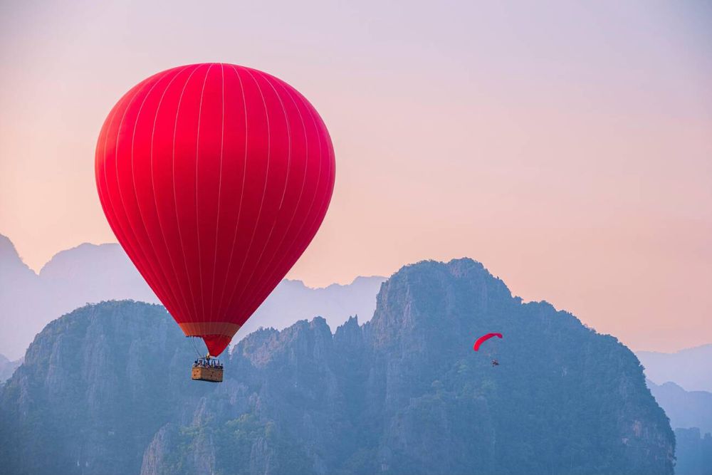 Mongolfiera Vang Vieng