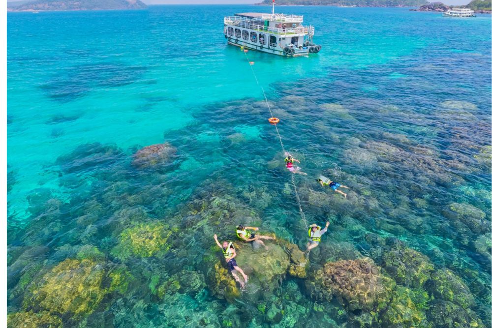 snorkling a Phu Quoc