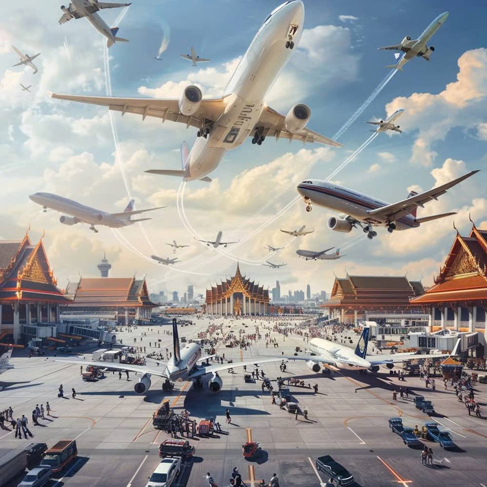 I voli per la Thailandia